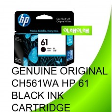 Genuine HP No 61 Black Inkjet Cartridge (CH561WA)